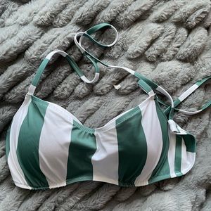 stripped bikini set never worn